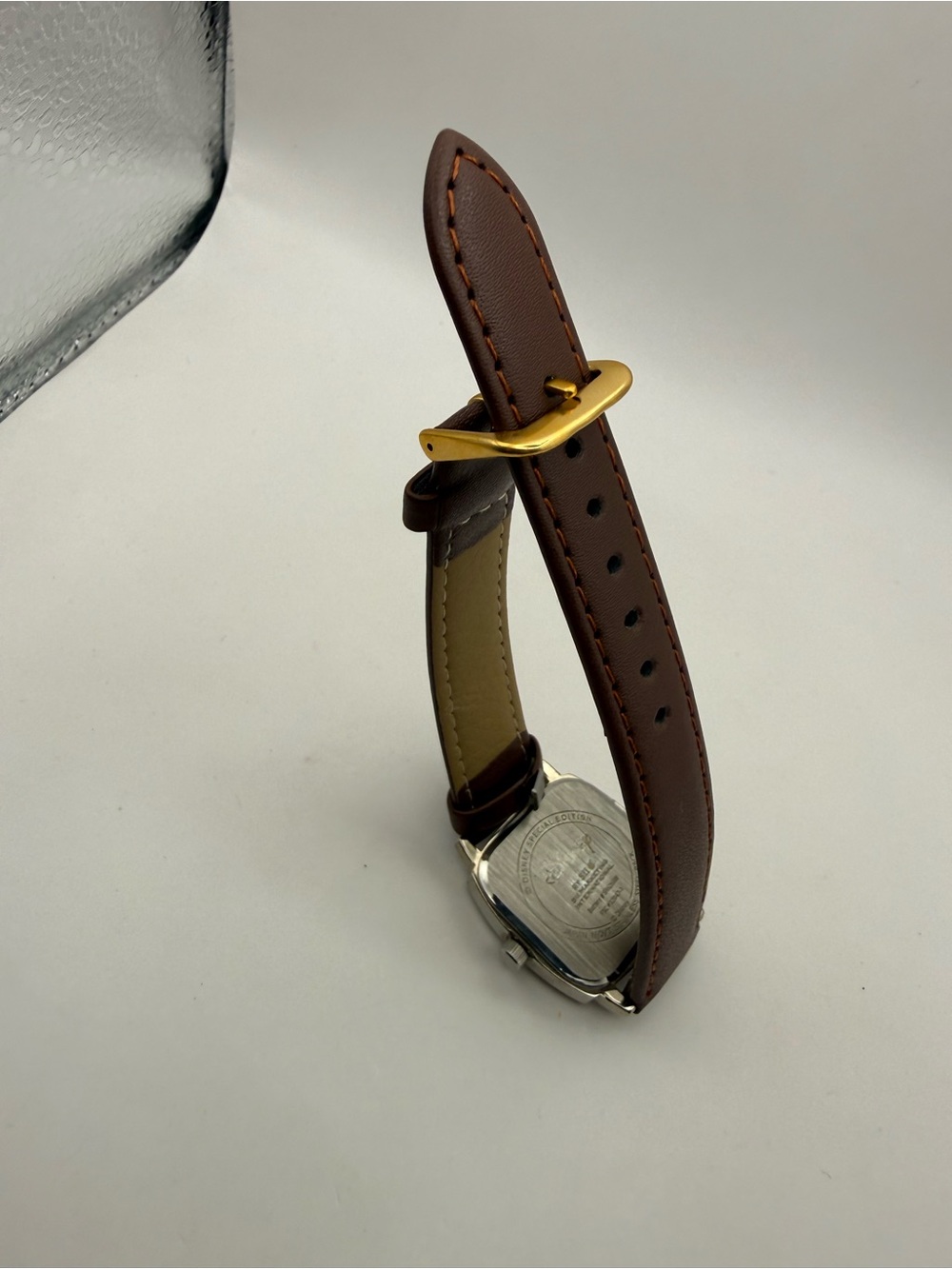 Winnie The Pooh and Butterfly Seiko Watch | Vintage Disney Brown Band (New Batt) - Picture 8 of 11